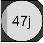 電解コンデンサ 数字表示 47j 読み方