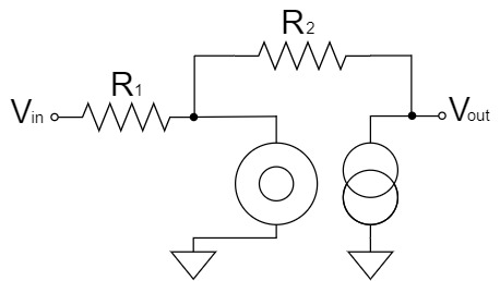 オペアンプ 反転増幅回路 ヌラーモデル