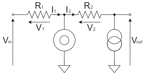 オペアンプ 反転増幅回路 ヌラーモデル 関係式