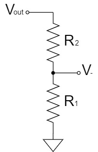 オペアンプ 非反転増幅回路 分圧回路