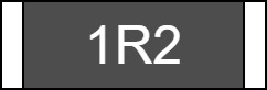3桁表示の抵抗 数字表示 1R2 読み方