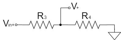 オペアンプ 減算回路 差動増幅回路 分圧回路 V+
